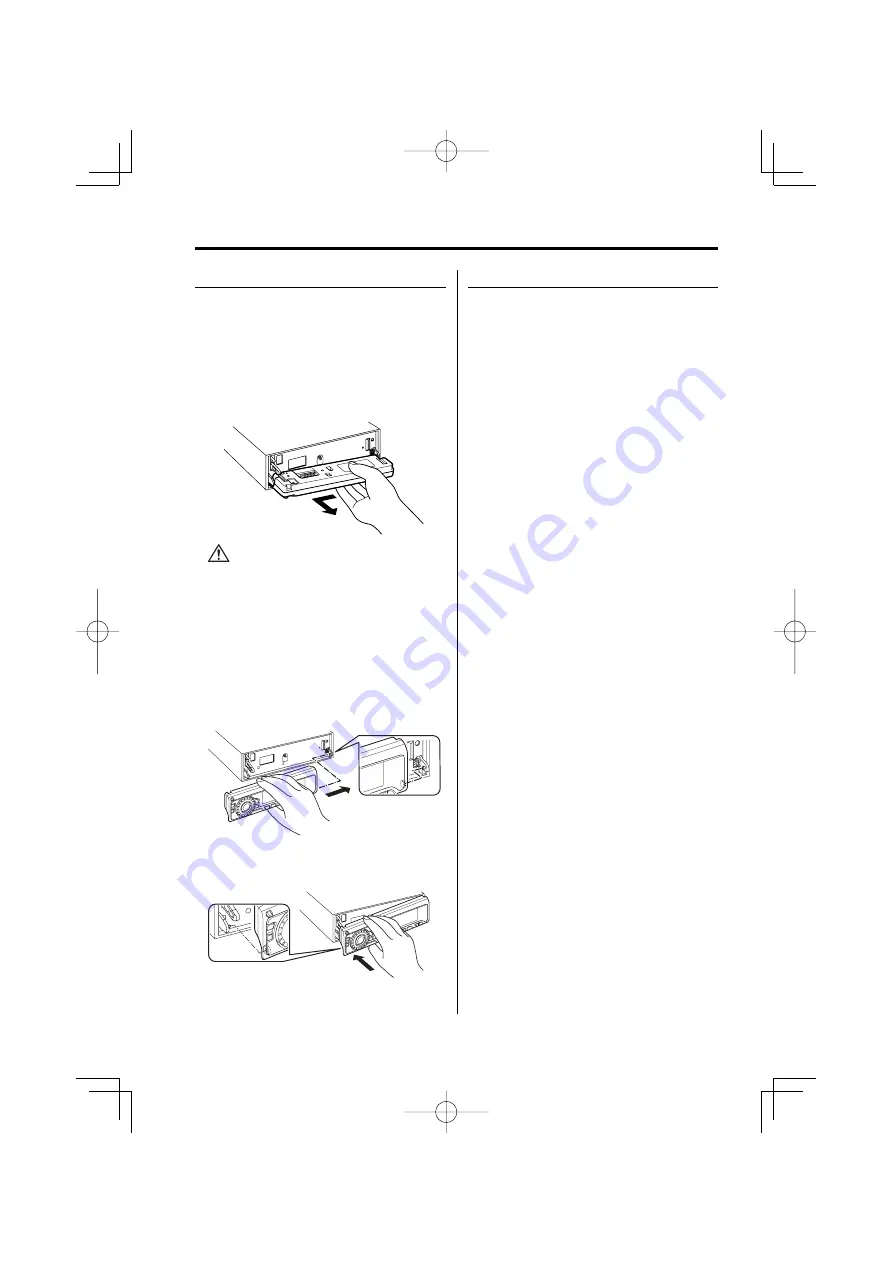 Kenwood KDC-5027 Скачать руководство пользователя страница 10