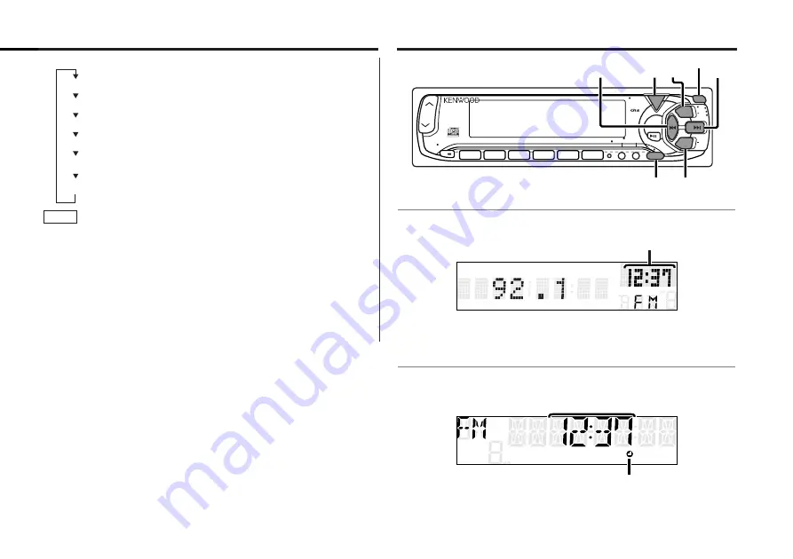 Kenwood KDC-5070R Instruction Manual Download Page 25