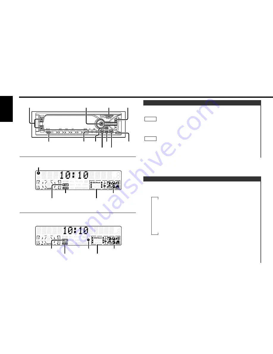 Kenwood KDC-5090B/R Instruction Manual Download Page 8