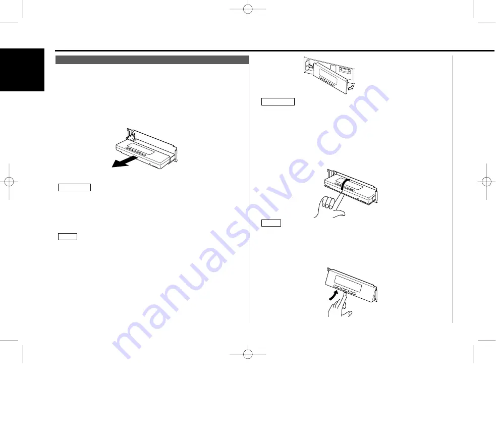 Kenwood KDC-516S Instruction Manual Download Page 10