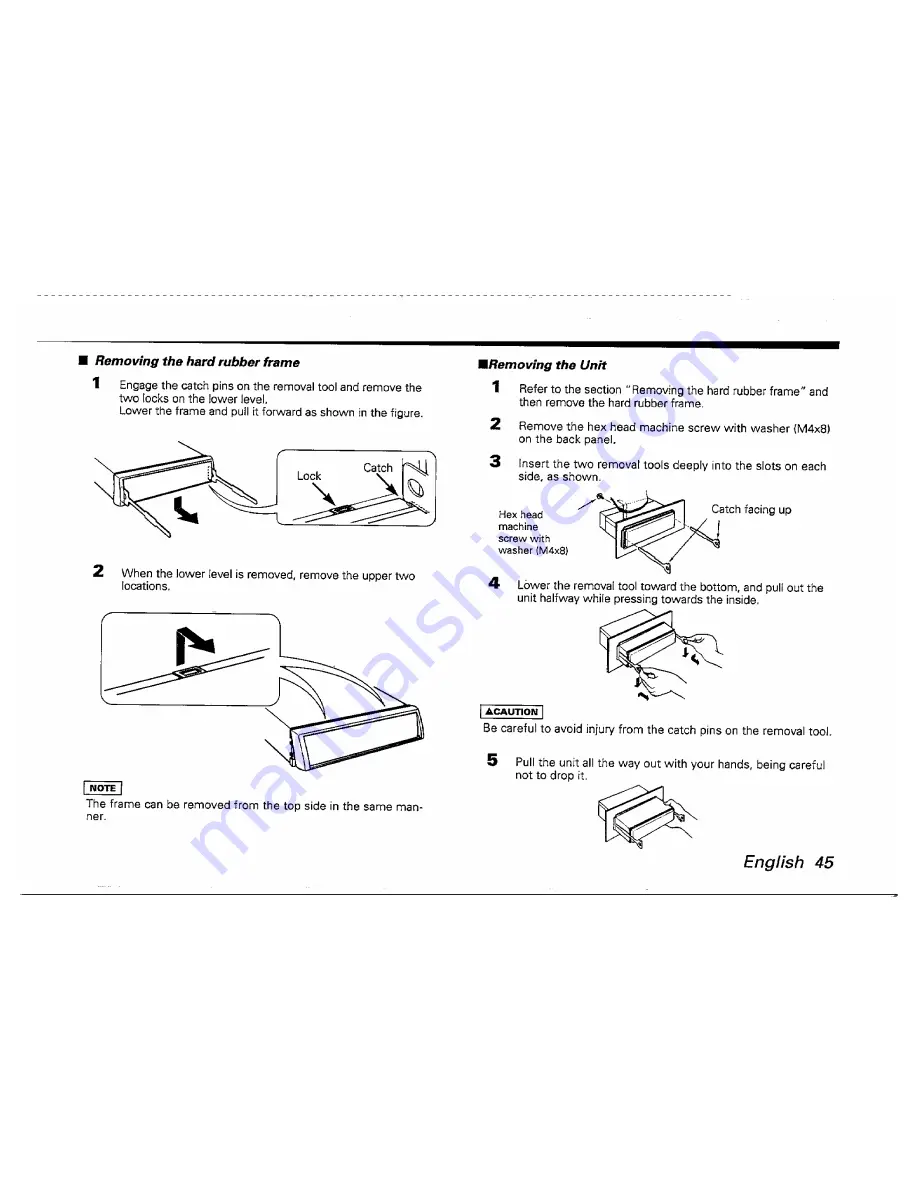 Kenwood KDC-6005 Instruction Manual Download Page 45