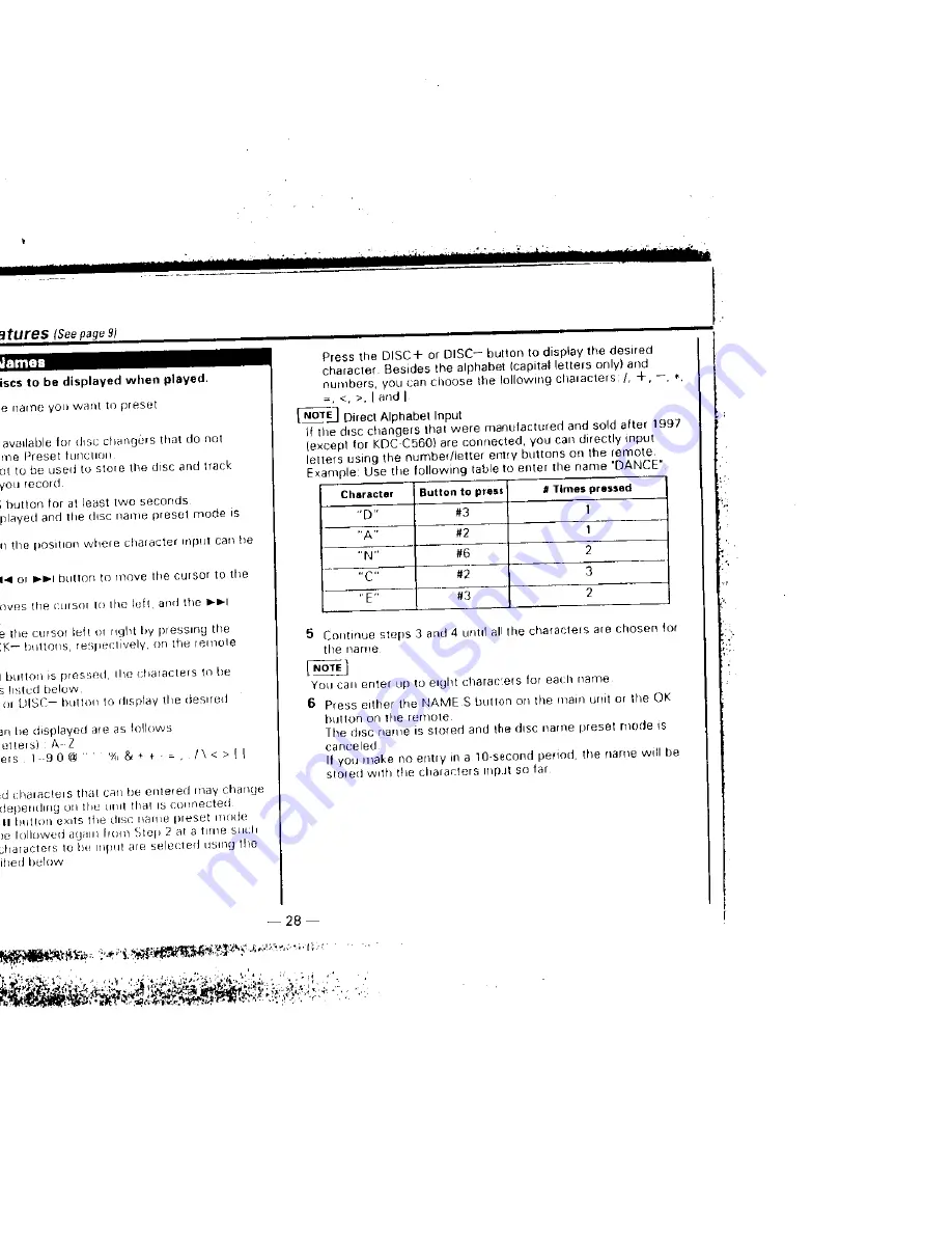 Kenwood KDC-6009 Instruction Manual Download Page 27