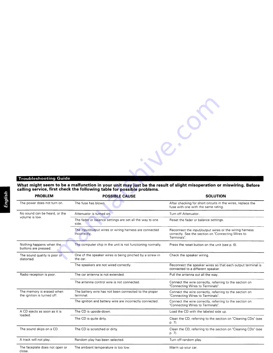 Kenwood KDC-7011 Instruction Manual Download Page 44