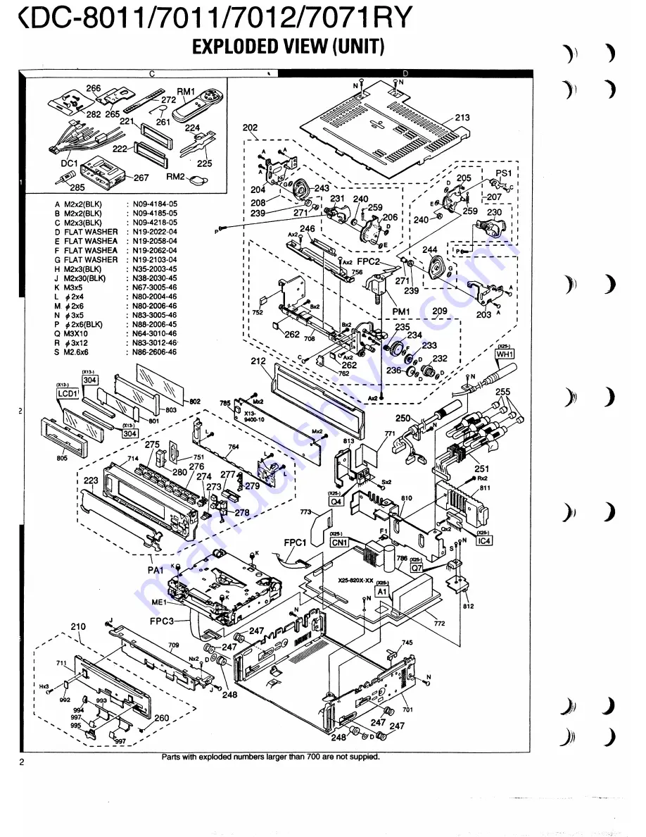 Kenwood KDC-7011 Скачать руководство пользователя страница 8