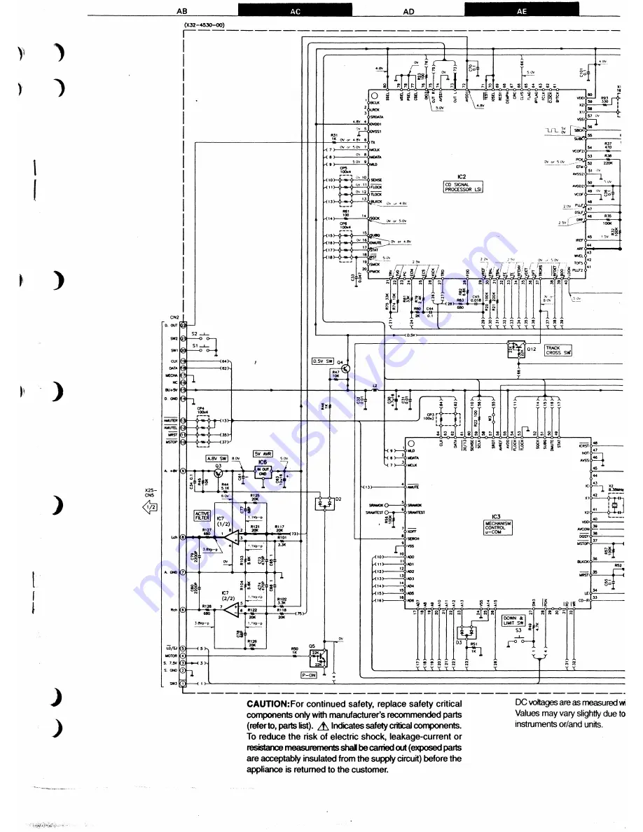 Kenwood KDC-7011 Service Manual Download Page 10