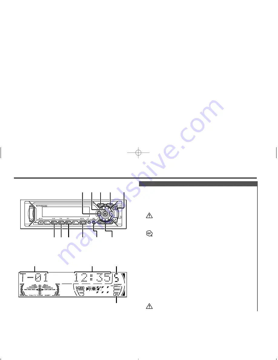 Kenwood KDC-7021 Instruction Manual Download Page 17