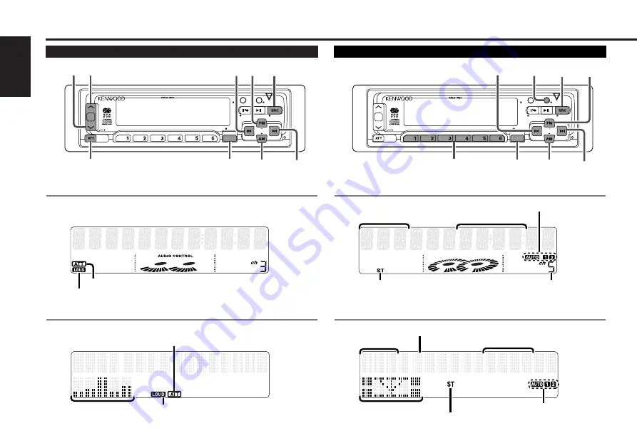 Kenwood KDC-7060R Instruction Manual Download Page 6