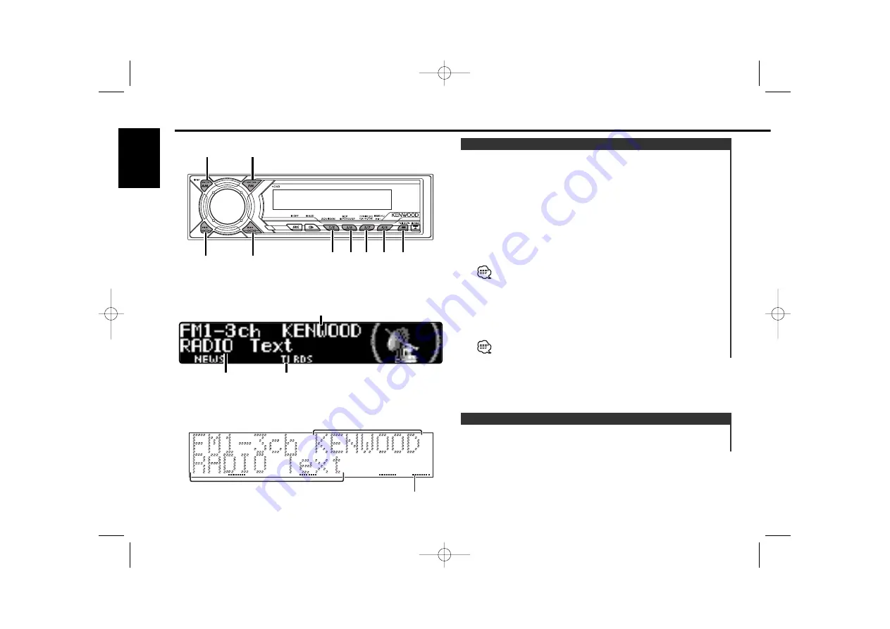 Kenwood KDC-8021 Instruction Manual Download Page 20