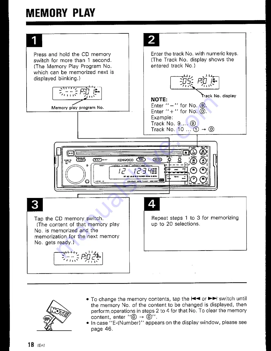 Kenwood KDC-85R Скачать руководство пользователя страница 18