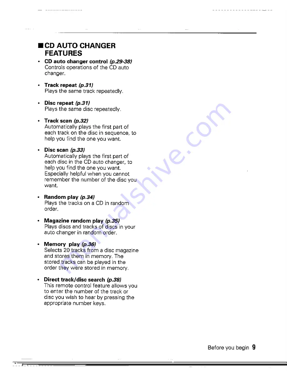 Kenwood KDC-9000 Instruction Manual Download Page 9