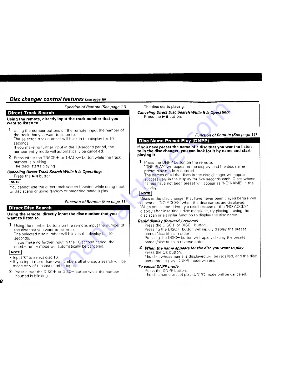 Kenwood KDC-9007 Instruction Manual Download Page 28