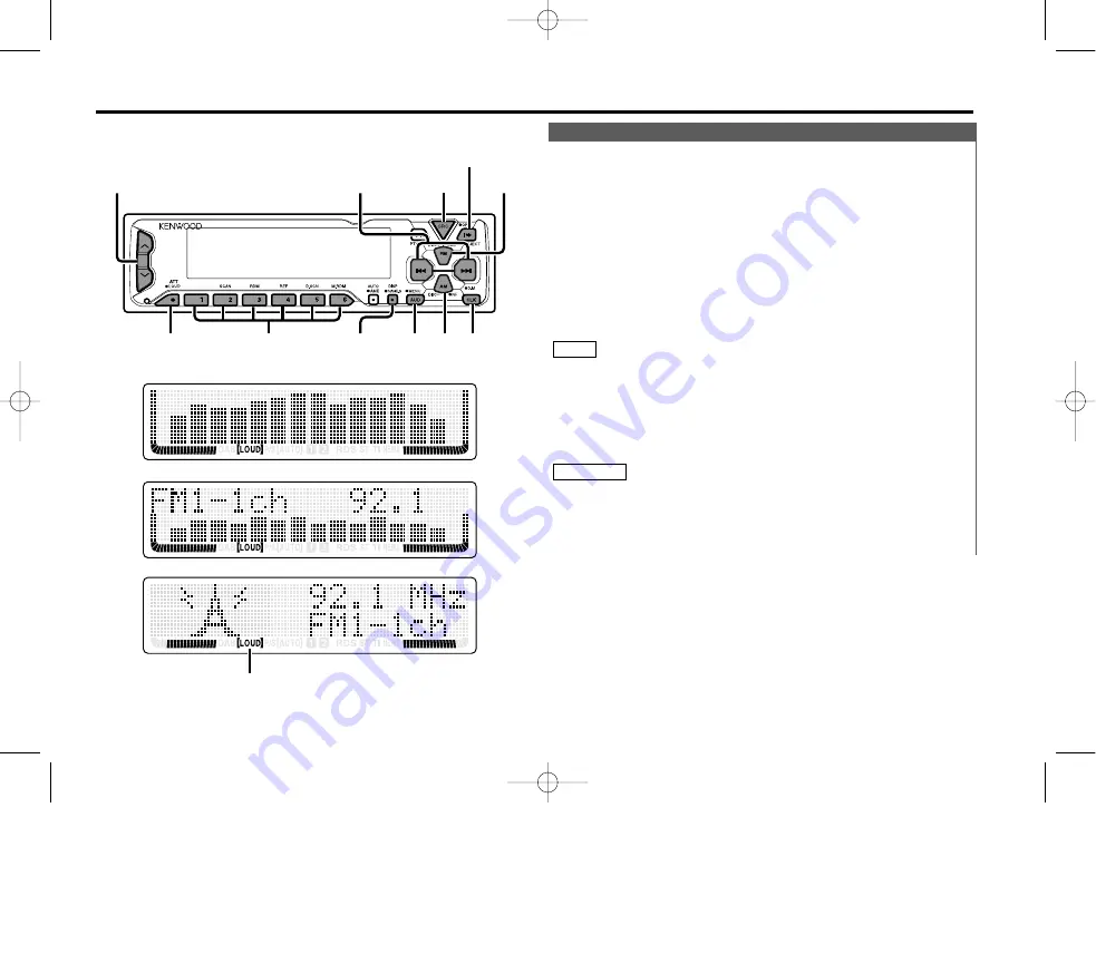 Kenwood KDC-9015 Instruction Manual Download Page 7