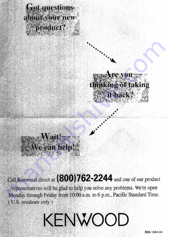 Kenwood KDC-9017 Instruction Manual Download Page 55