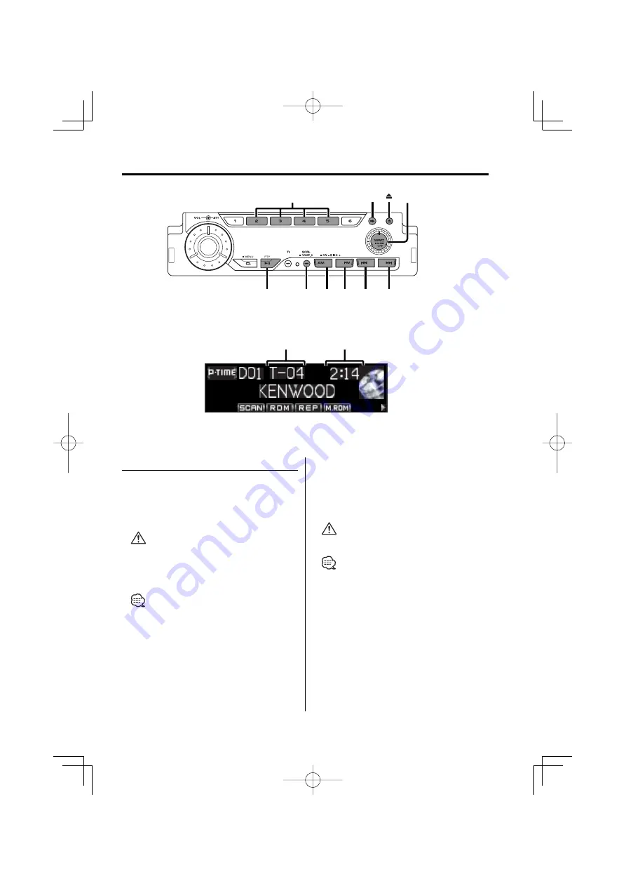 Kenwood KDC-9026R Instruction Manual Download Page 33