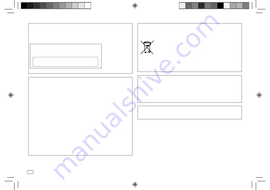 Kenwood KDC-BT21 Instruction Manual Download Page 2