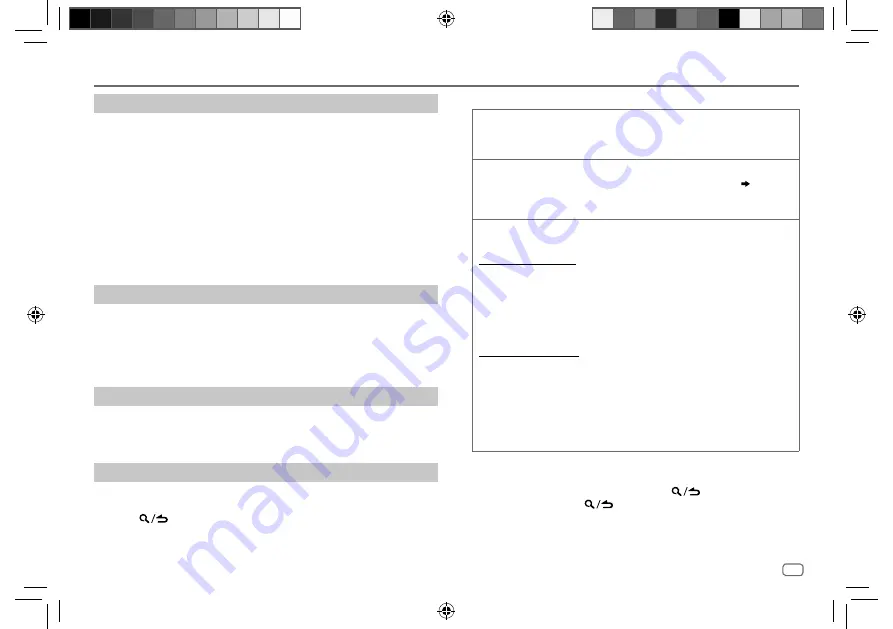 Kenwood KDC-BT21 Instruction Manual Download Page 13