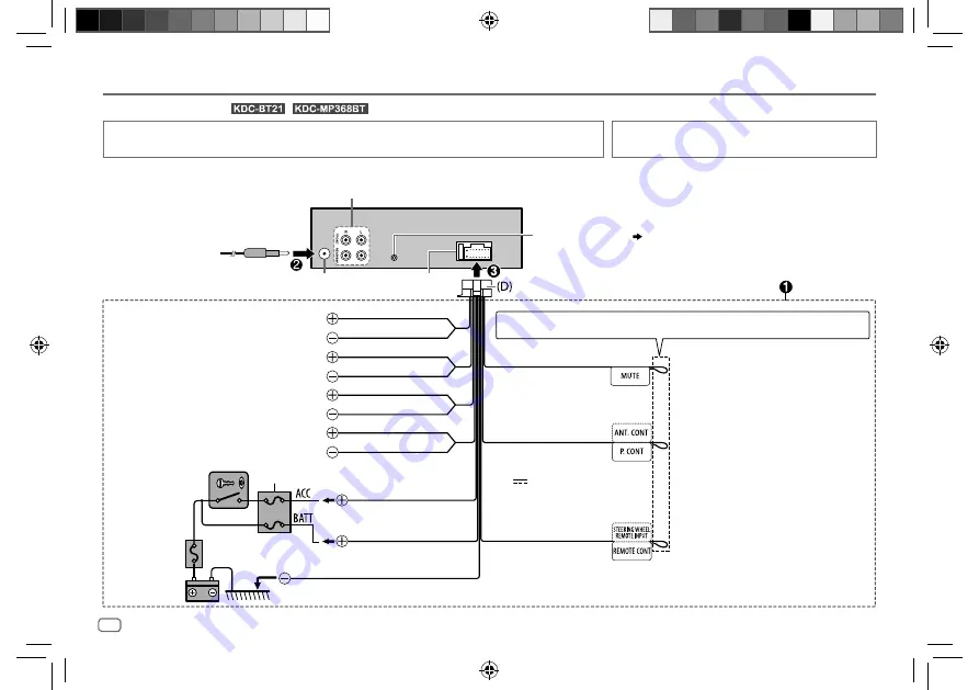 Kenwood KDC-BT21 Instruction Manual Download Page 38