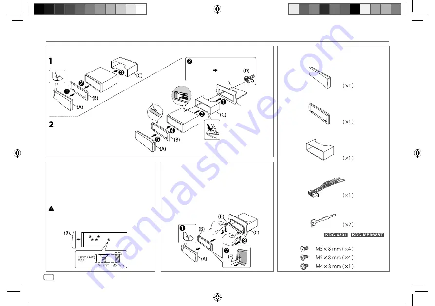 Kenwood KDC-BT21 Instruction Manual Download Page 72