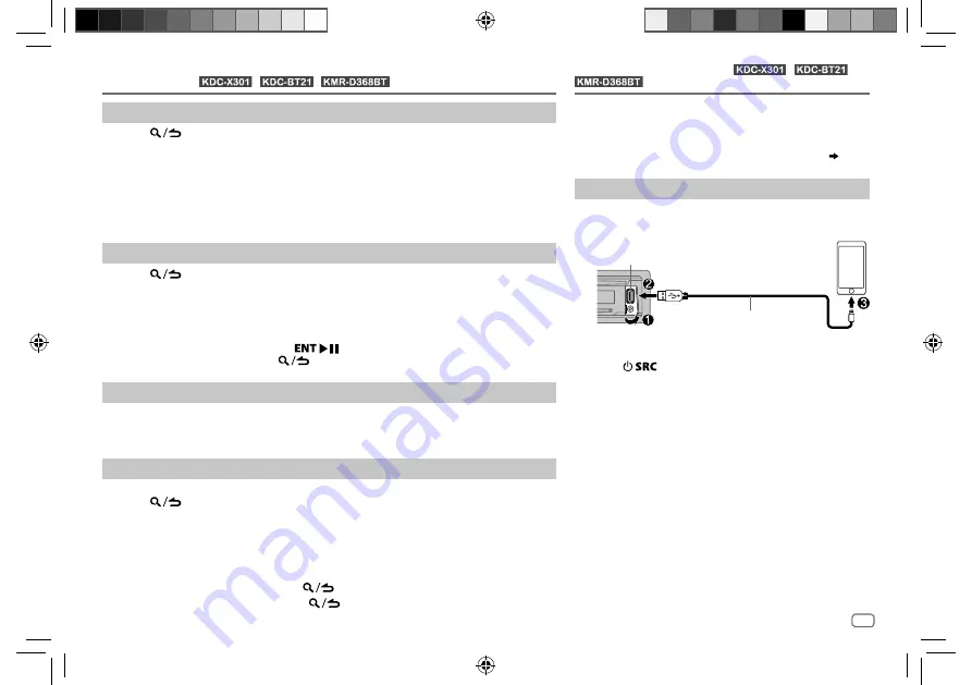 Kenwood KDC-BT21 Instruction Manual Download Page 87