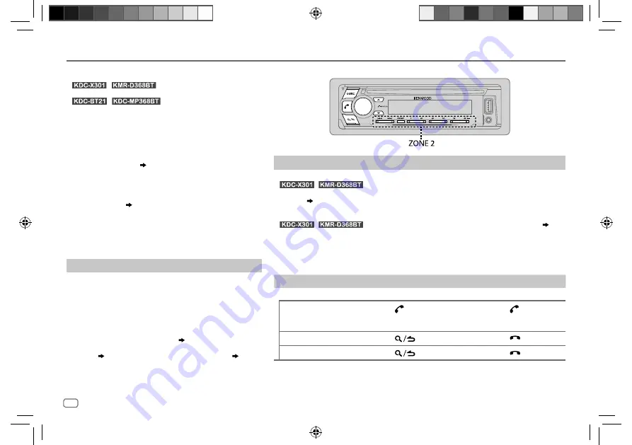 Kenwood KDC-BT21 Instruction Manual Download Page 92