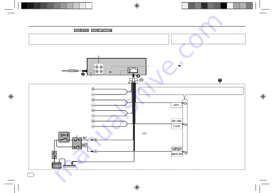 Kenwood KDC-BT21 Instruction Manual Download Page 110