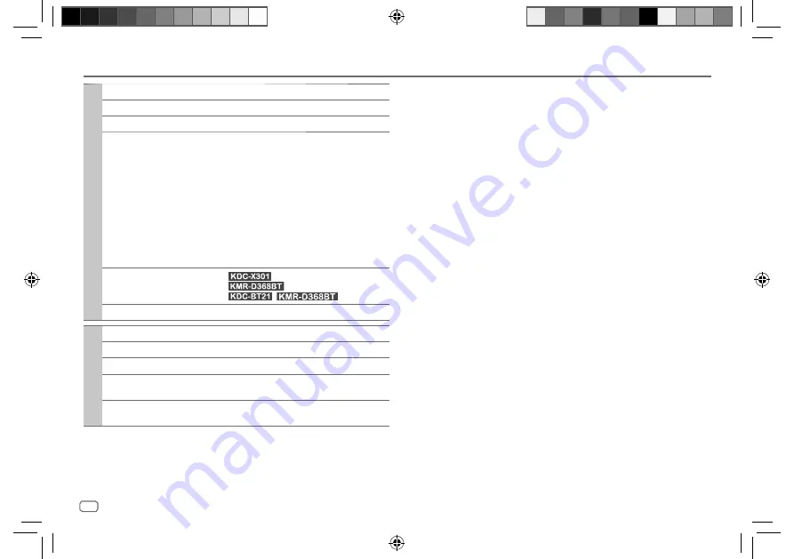 Kenwood KDC-BT21 Instruction Manual Download Page 112