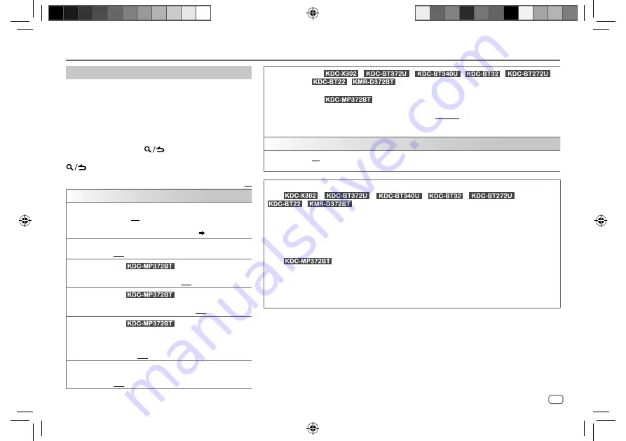 Kenwood KDC-BT22 Instruction Manual Download Page 51