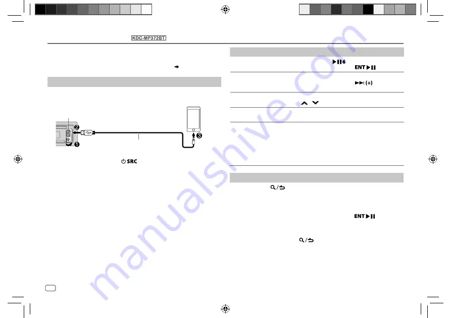 Kenwood KDC-BT22 Instruction Manual Download Page 56