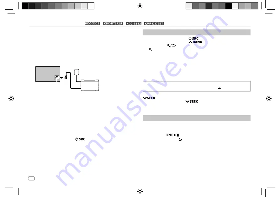 Kenwood KDC-BT22 Instruction Manual Download Page 58