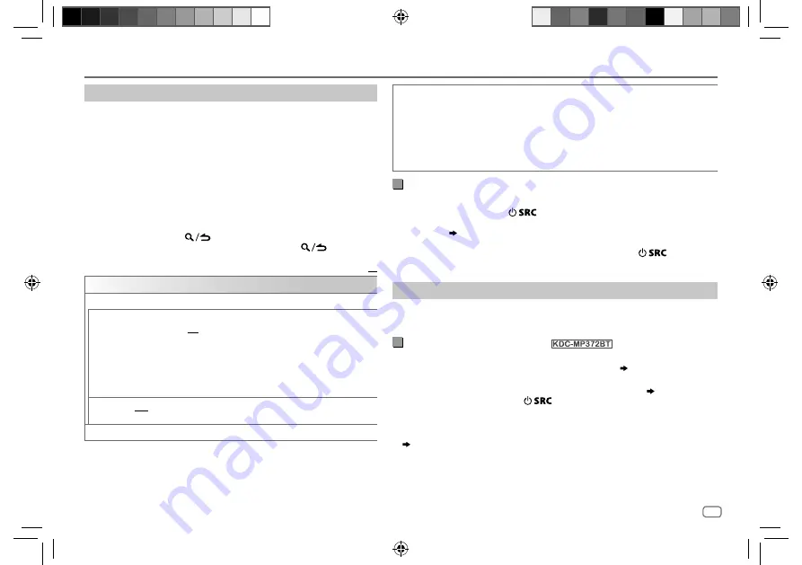 Kenwood KDC-BT22 Instruction Manual Download Page 67