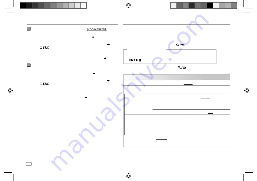 Kenwood KDC-BT22 Instruction Manual Download Page 108