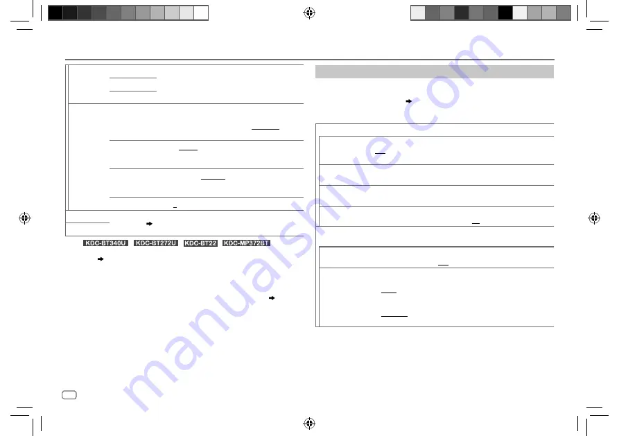 Kenwood KDC-BT22 Instruction Manual Download Page 110