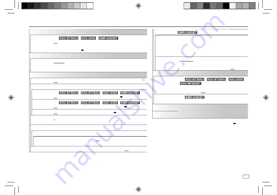 Kenwood KDC-BT265U Instruction Manual Download Page 9