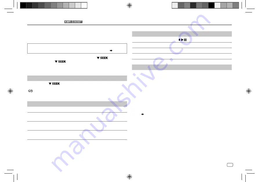 Kenwood KDC-BT265U Instruction Manual Download Page 17