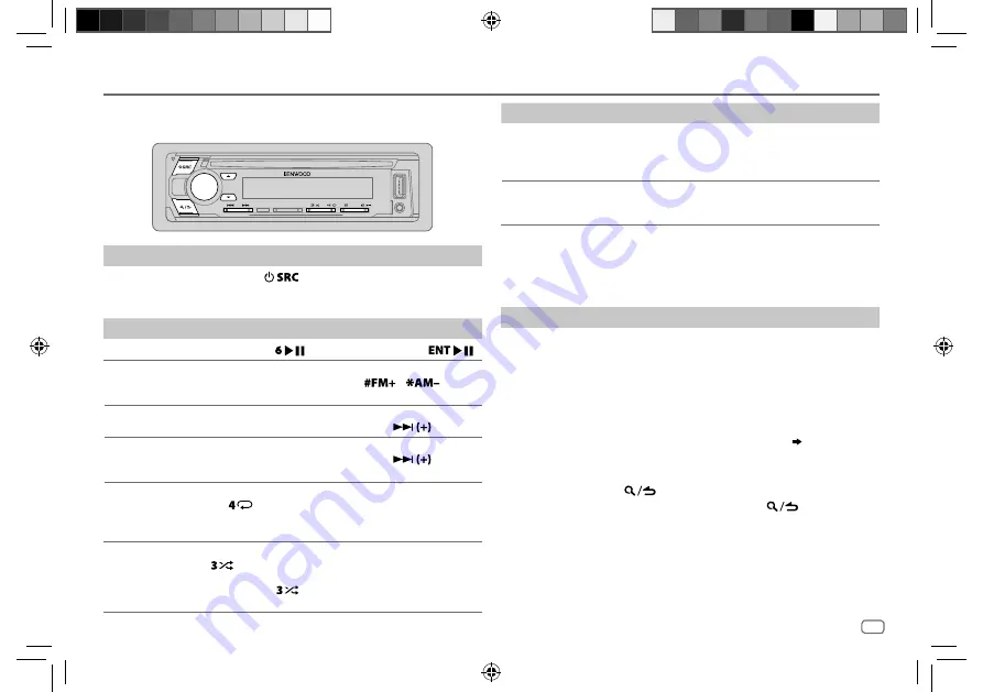 Kenwood KDC-BT268U Instruction Manual Download Page 51