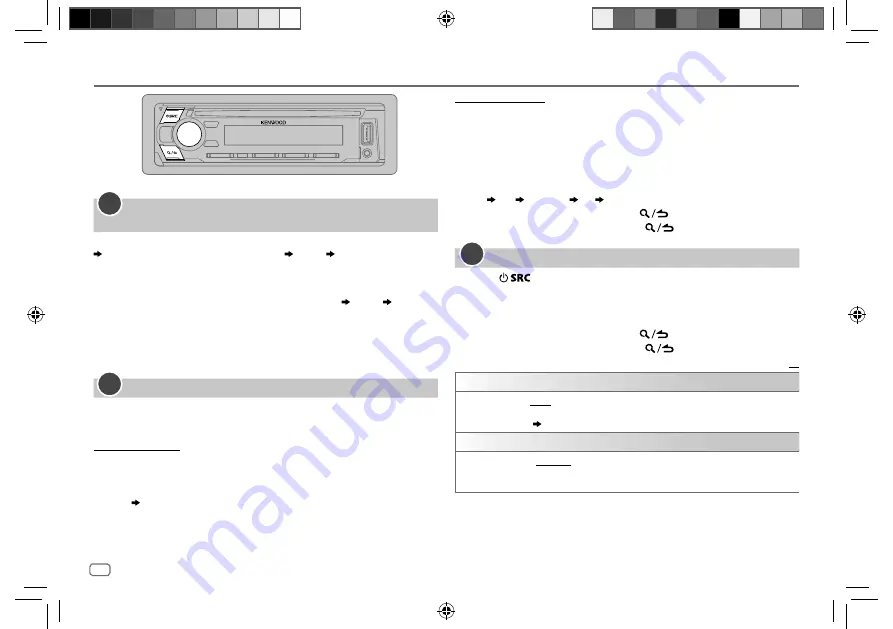 Kenwood KDC-BT268U Instruction Manual Download Page 68