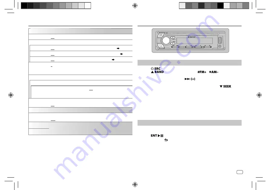 Kenwood KDC-BT268U Instruction Manual Download Page 69