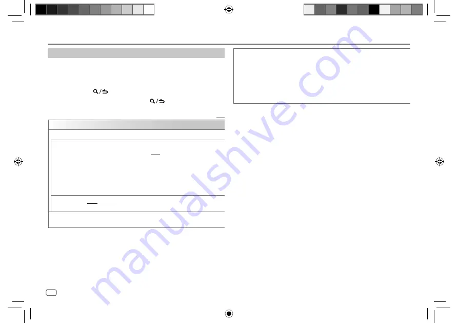 Kenwood KDC-BT282U Instruction Manual Download Page 22