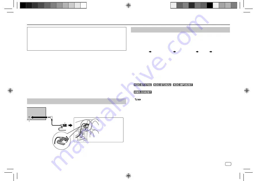 Kenwood KDC-BT282U Instruction Manual Download Page 23