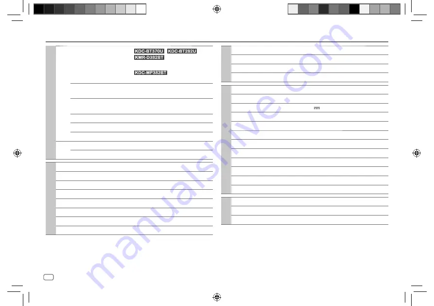 Kenwood KDC-BT282U Instruction Manual Download Page 44