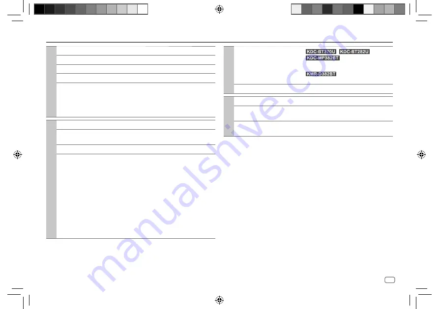 Kenwood KDC-BT282U Instruction Manual Download Page 45