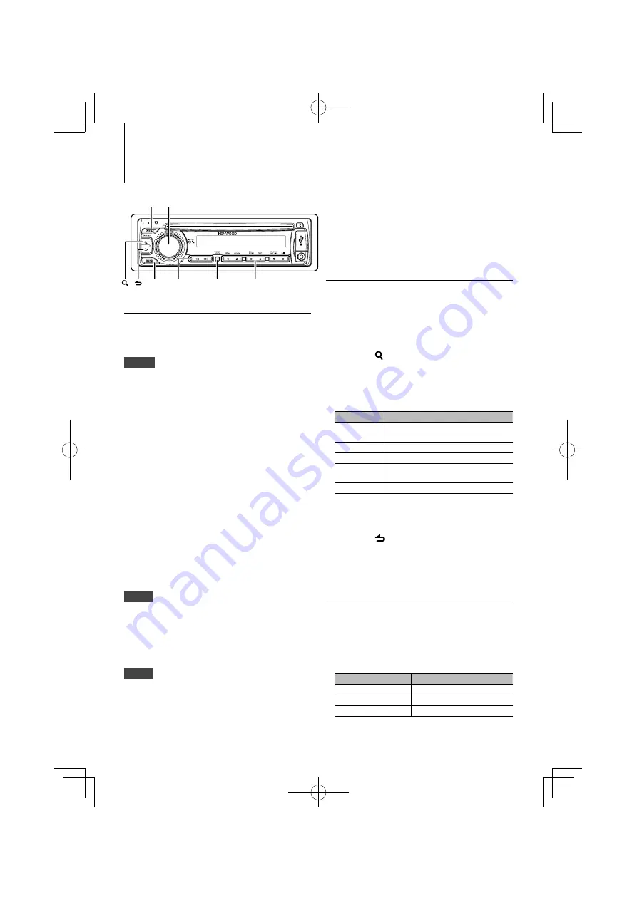 Kenwood KDC-BT30 Скачать руководство пользователя страница 12