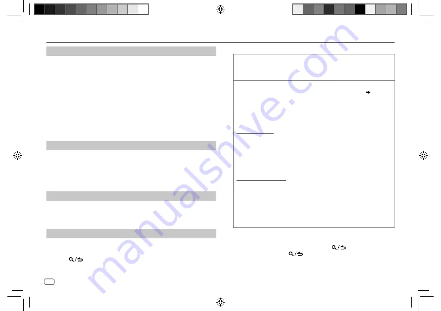 Kenwood KDC-BT31 Instruction Manual Download Page 12