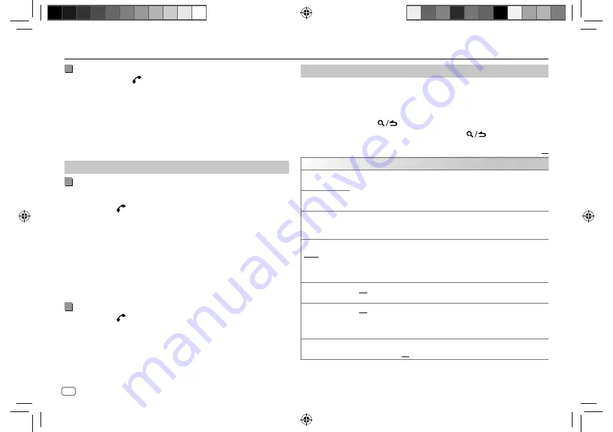 Kenwood KDC-BT31 Instruction Manual Download Page 50