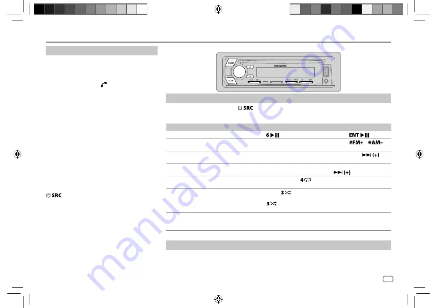 Kenwood KDC-BT31 Instruction Manual Download Page 51