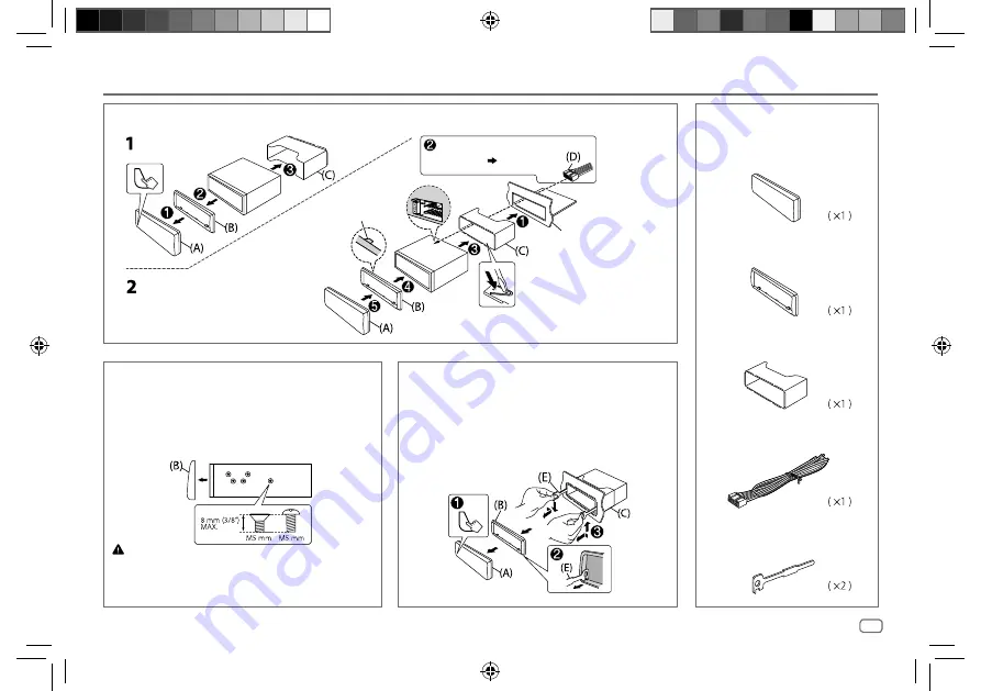 Kenwood KDC-BT31 Instruction Manual Download Page 63