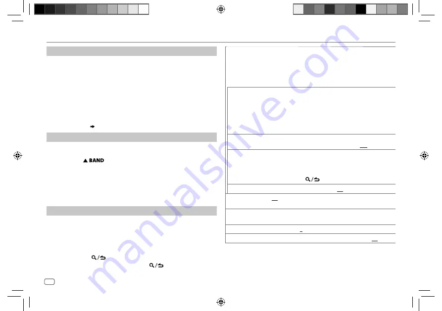 Kenwood KDC-BT362U Instruction Manual Download Page 14