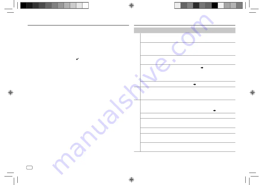 Kenwood KDC-BT362U Instruction Manual Download Page 24