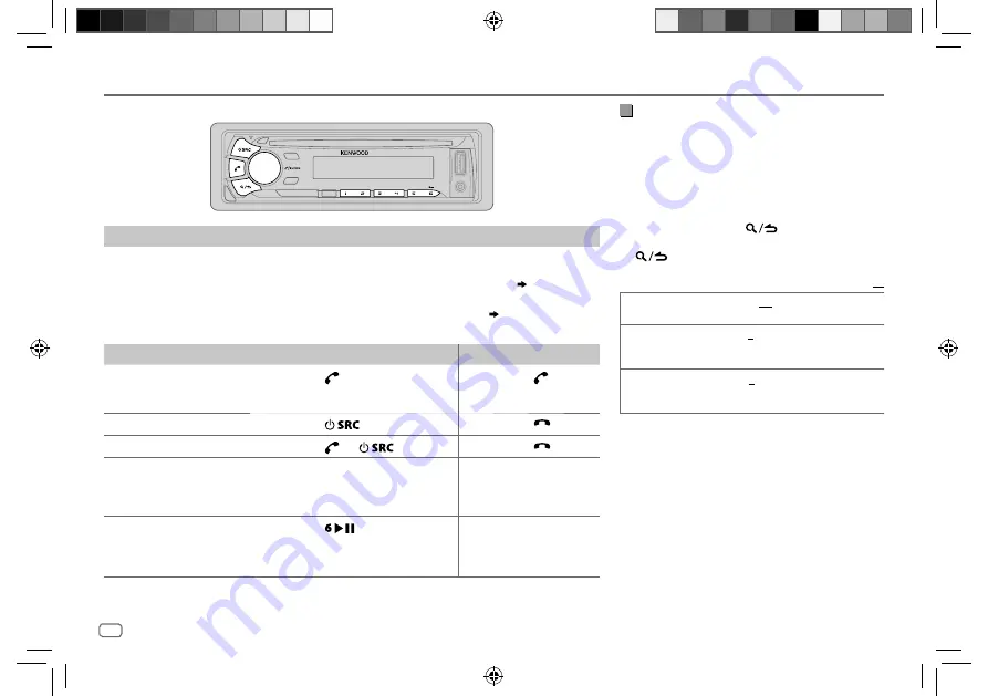 Kenwood KDC-BT362U Instruction Manual Download Page 44