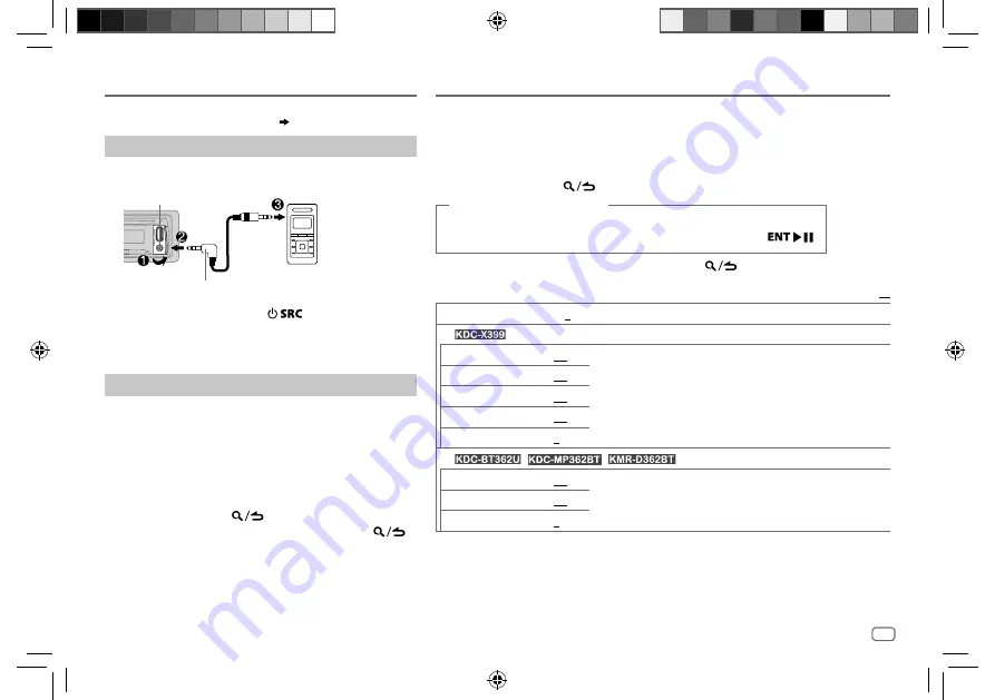 Kenwood KDC-BT362U Скачать руководство пользователя страница 49